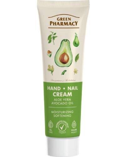 Green Pharmacy Krem do rąk i paznokci Aloes i Olej z awokado, 100 ml zdjęcie