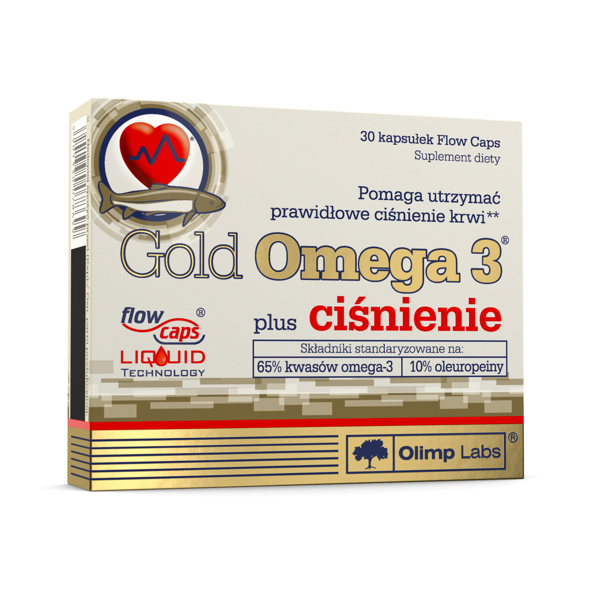 Olimp Gold Omega 3 Plus Ciśnienie - 30 kaps. zdjęcie