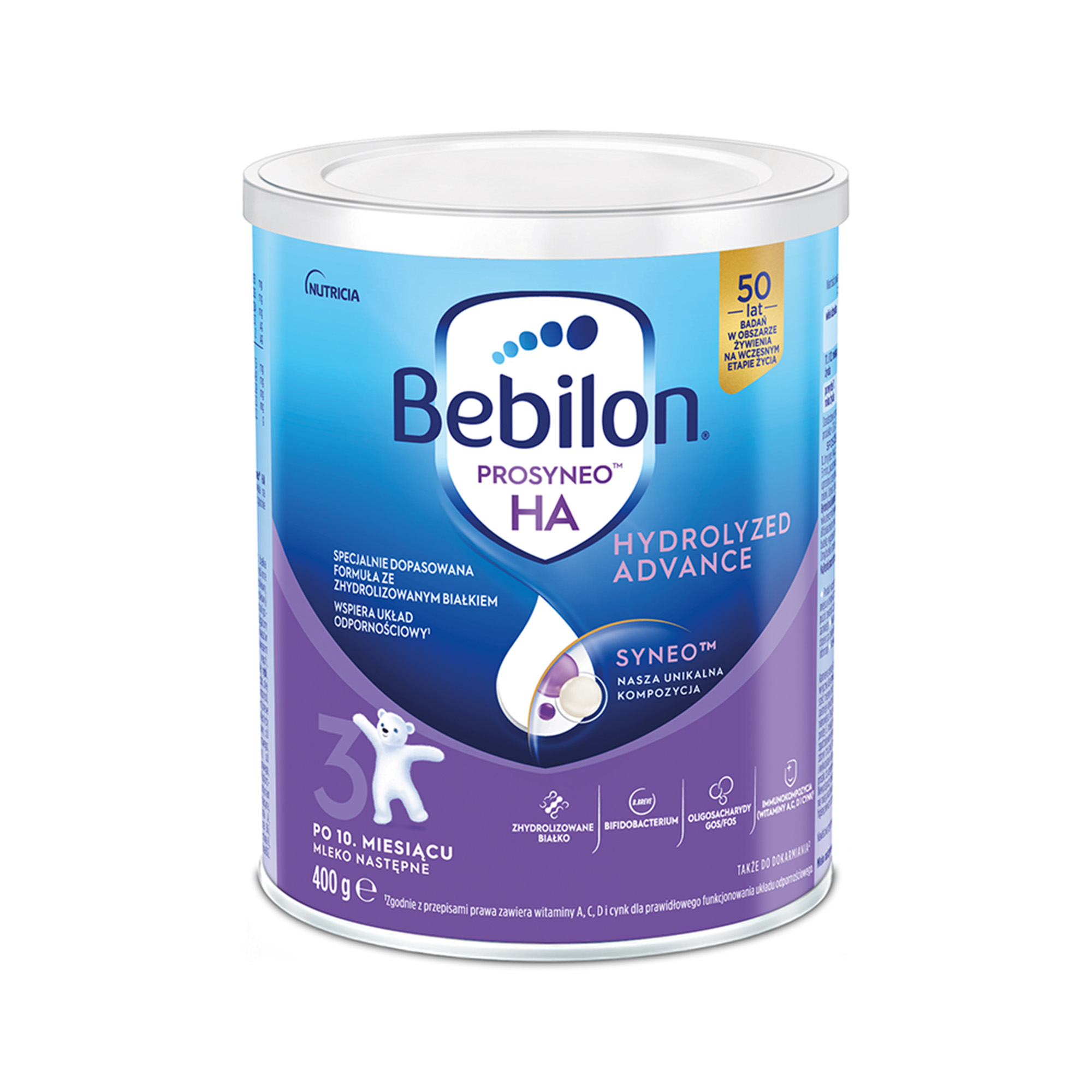 Bebilon Prosyneo HA3 Hydrolyzed Advance Junior po 1. roku, 400 g zdjęcie