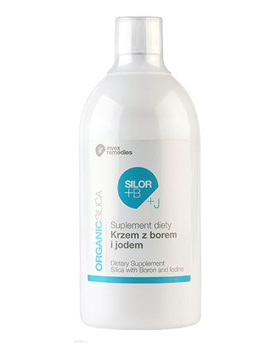 Silor+B+J Organic Silica Krzem z borem i jodem płyn 500 ml [NOWA FORMUŁA] zdjęcie