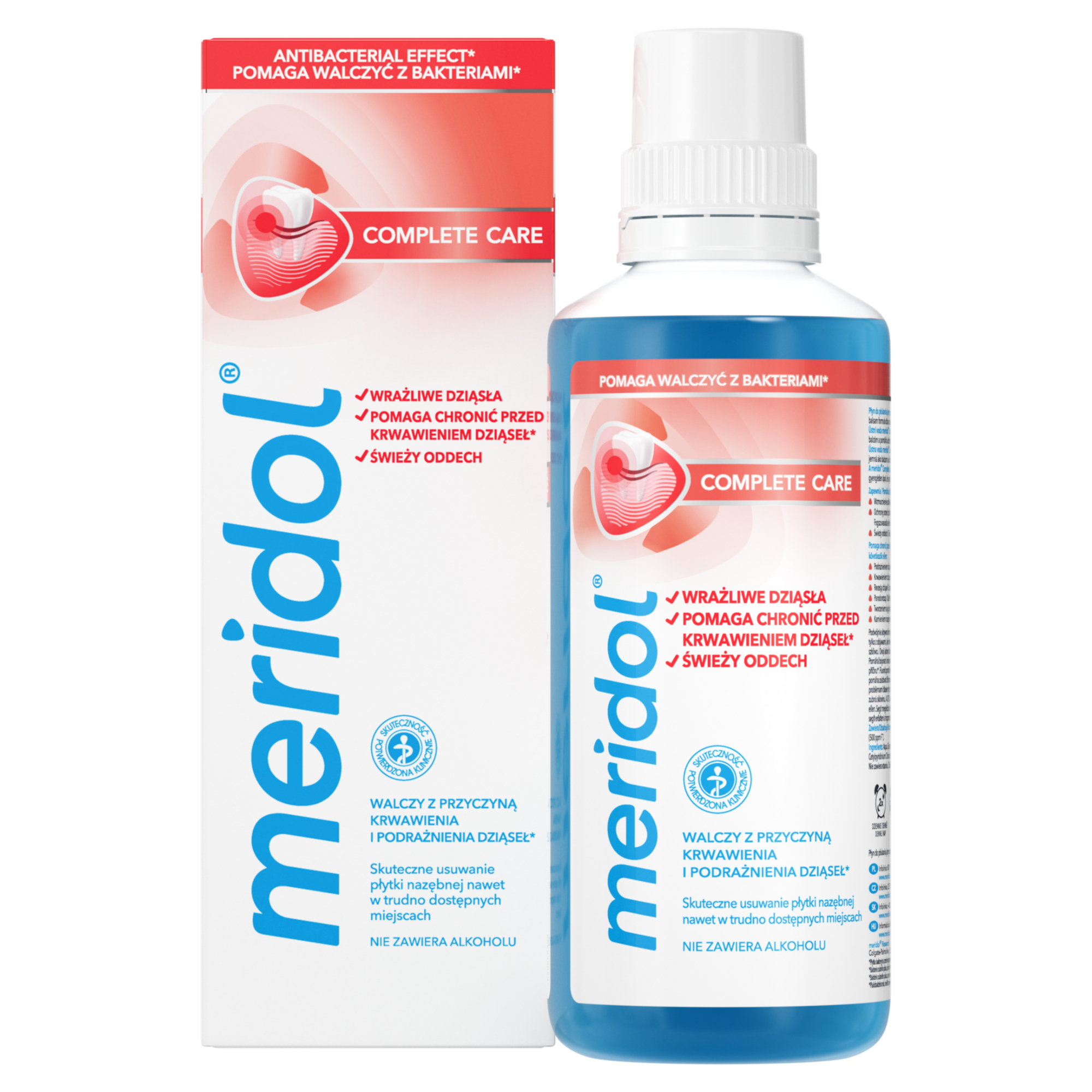 Meridol Complete Care Płyn do płukania jamy ustnej 400 ml