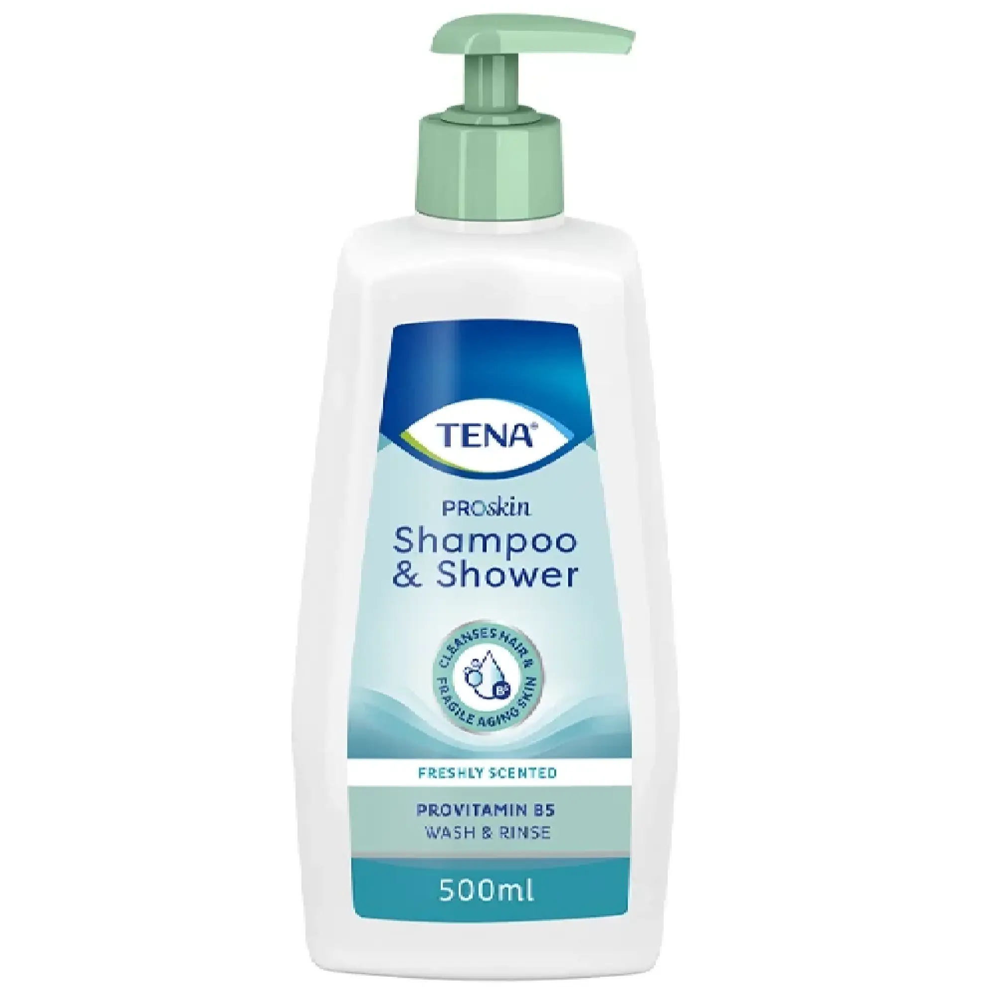 TENA SHAMPOO & SHOWER Szampon i żel pod prysznic 2w1 - 500 ml zdjęcie