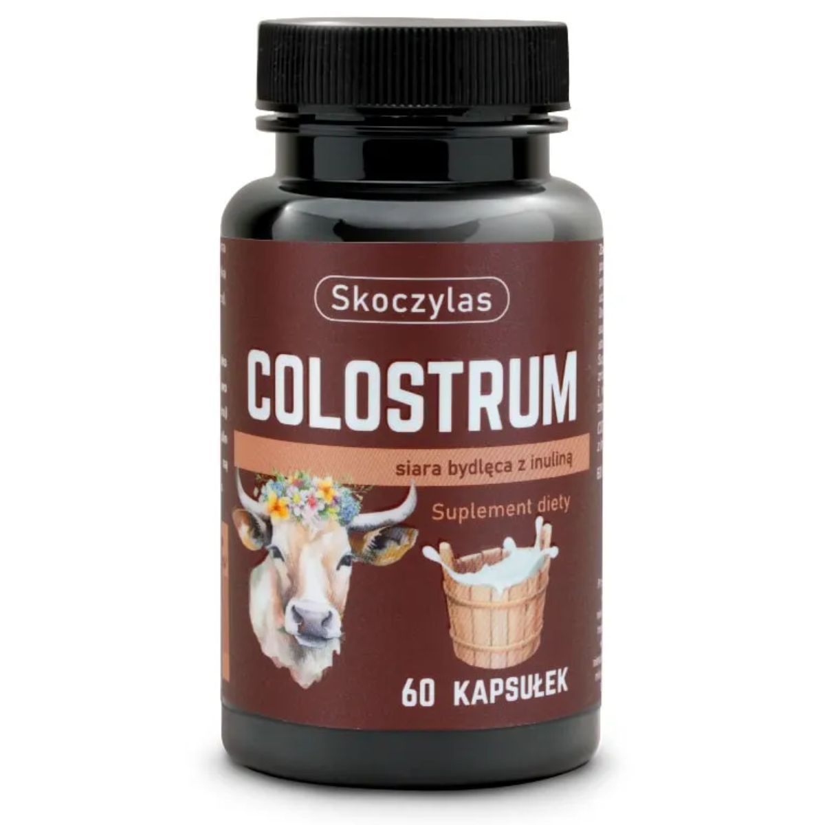Skoczylas Colostrum siara bydlęca z inuliną, kasułki, 60 sztuk zdjęcie