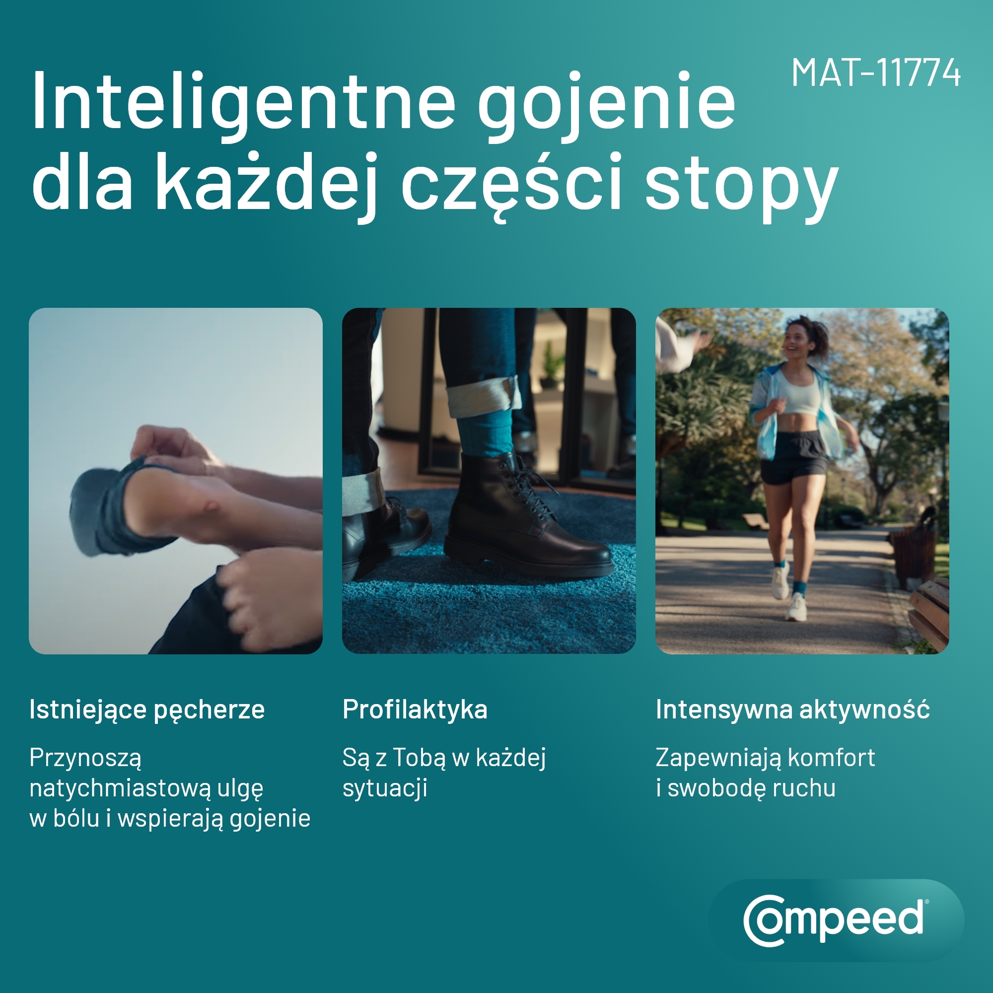 Compeed Pęcherze plastry do stóp mix 5 sztuk