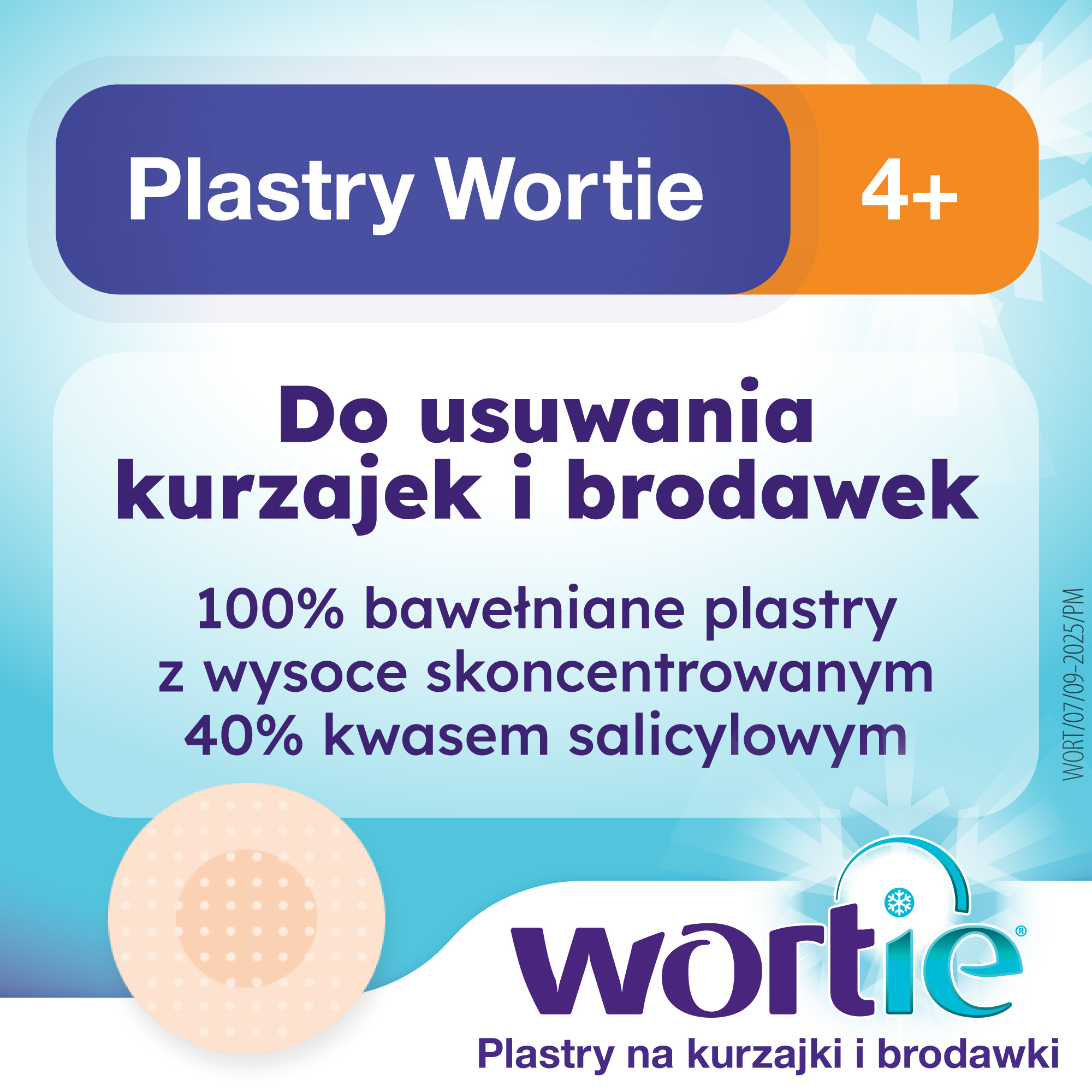 Wortie plastry do usuwania brodawek i kurzajek, 15 sztuk