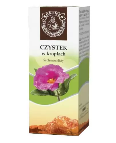 Czystek w kroplach 100 ml Bonimed zdjęcie