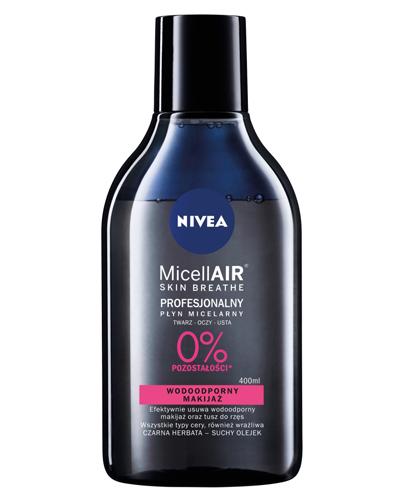 Nivea MicellAir Skin Breathe Profesjonalny płyn micelarny - 400 ml - cena, opinie, właściwości zdjęcie