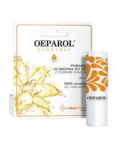 OEPAROL SUNNYDAY pomadka ochronna do ust z filtrami UVA/UVB SPF25 4,8 g zdjęcie