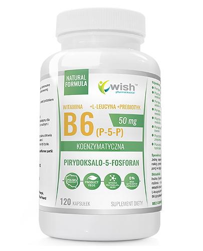 Wish Witamina B6 (P-5-P) 50 mg - 120 kaps. - cena, opinie, właściwości zdjęcie