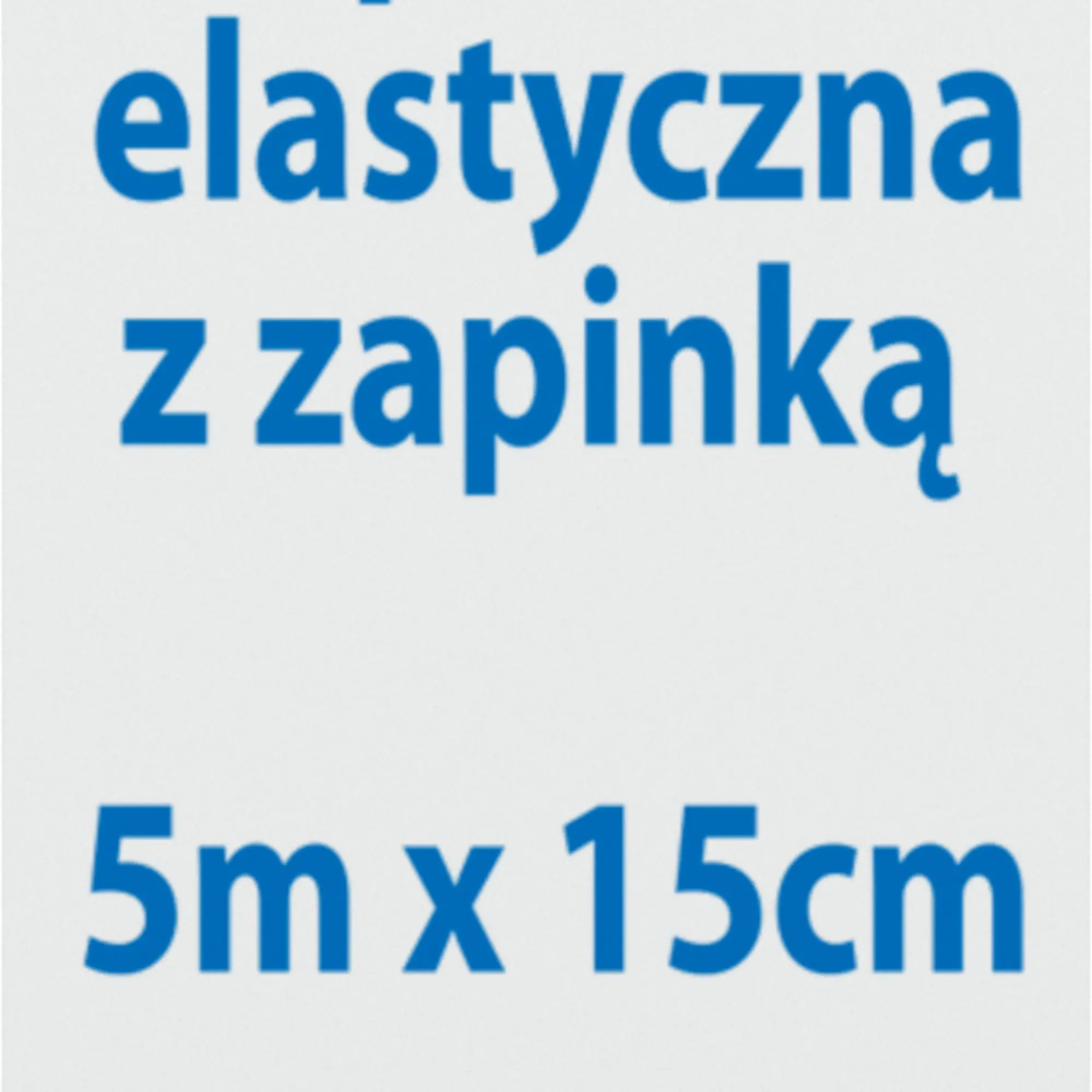 Viscoplast opaska elastyczna z zapinką 5m x 15cm 1 sztuka