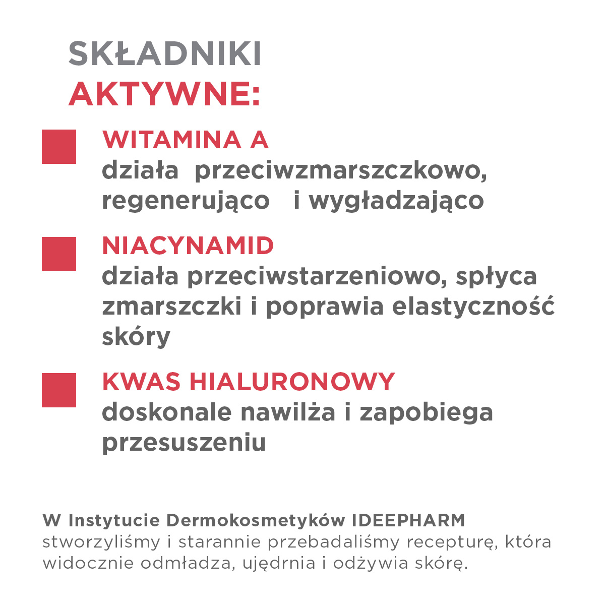 Idee Derm Krem z witaminą A przeciwzmarszczkowy 50 ml