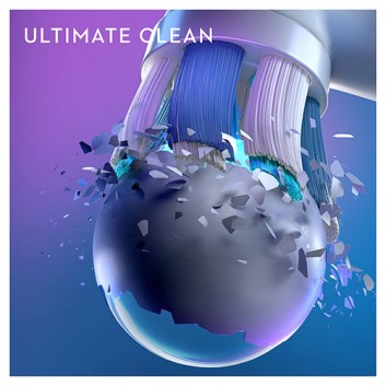 Oral-B iO Ultimate Clean Końcówki do szczoteczki elektrycznej, 4 sztuki