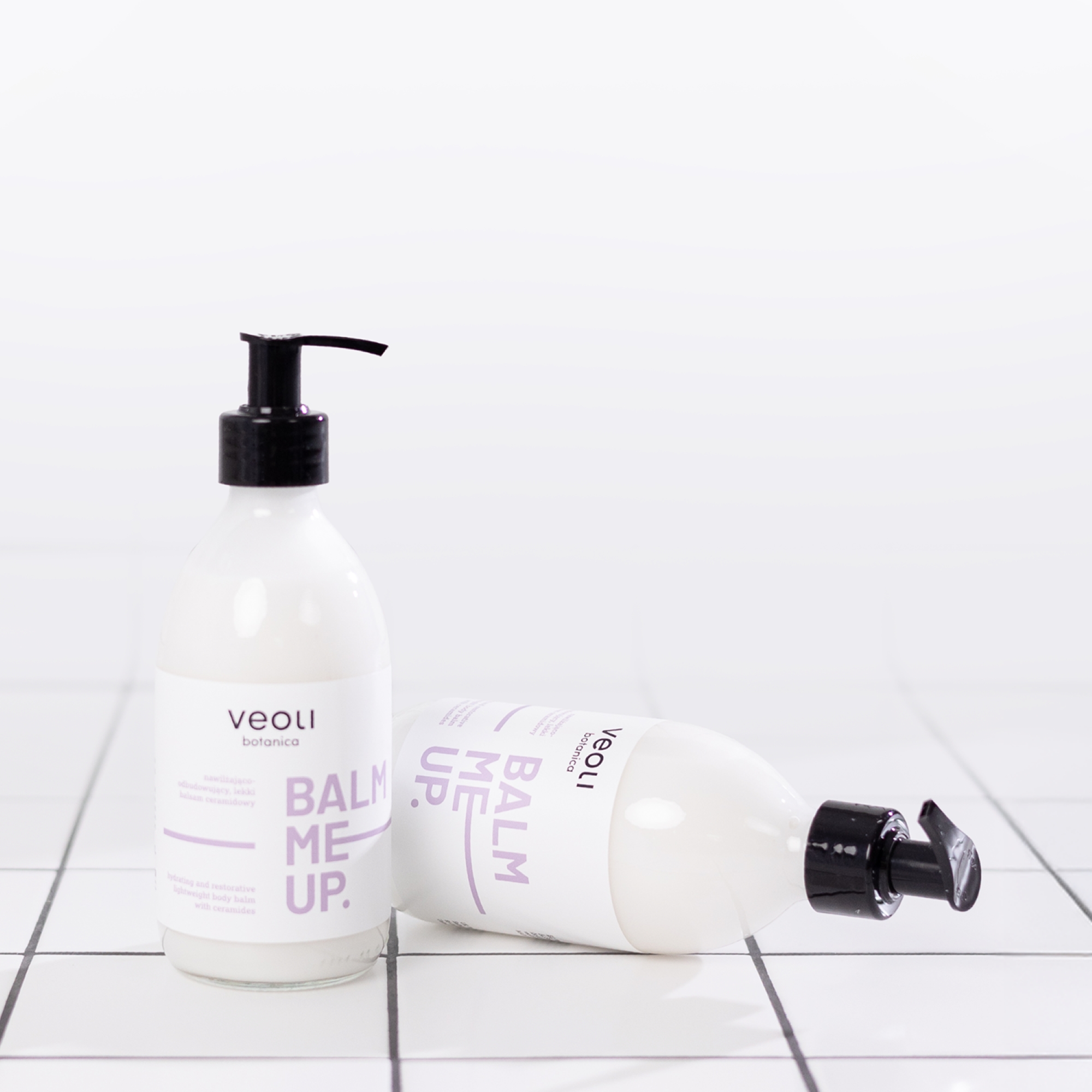 Veoli Botanica Balm Me Up Nawilżająco-odbudowujący lekki balsam ceramidowy, 290 ml
