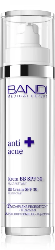 BANDI Medical Expert anti acne Krem BB SPF30 multiaktywny, 50 ml
