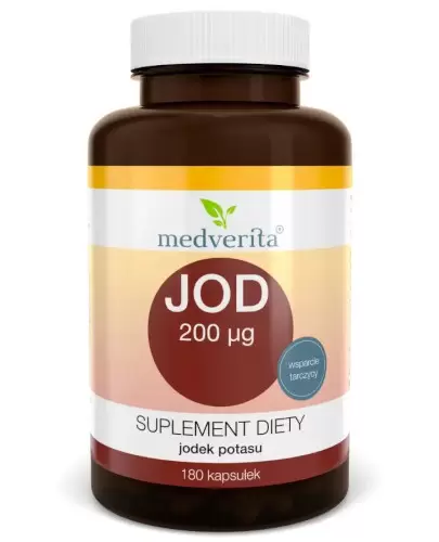 Medverita Jod 200 µg 180 kapsułek zdjęcie