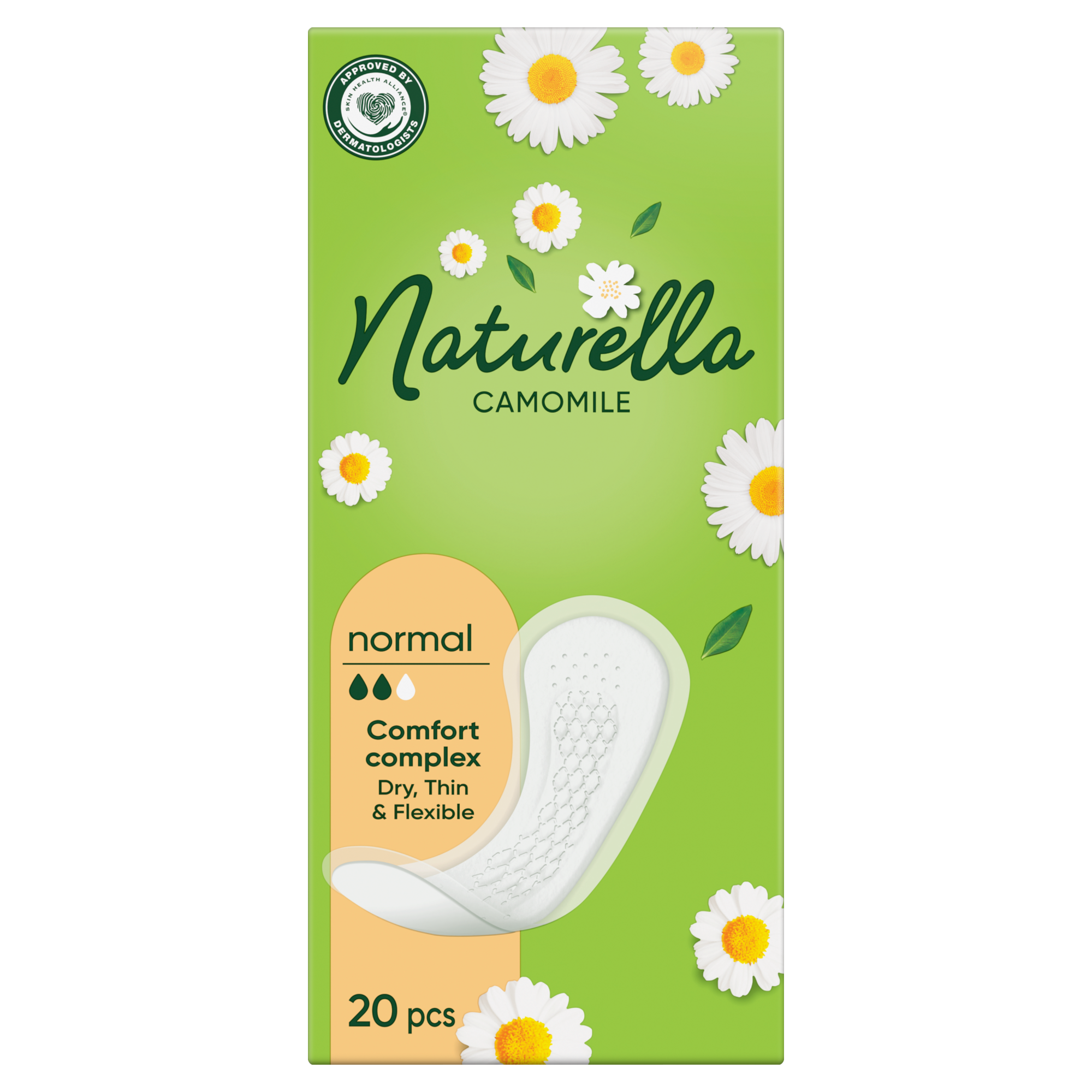 Naturella Normal Camomile, wkładki higieniczne, 20 sztuk zdjęcie