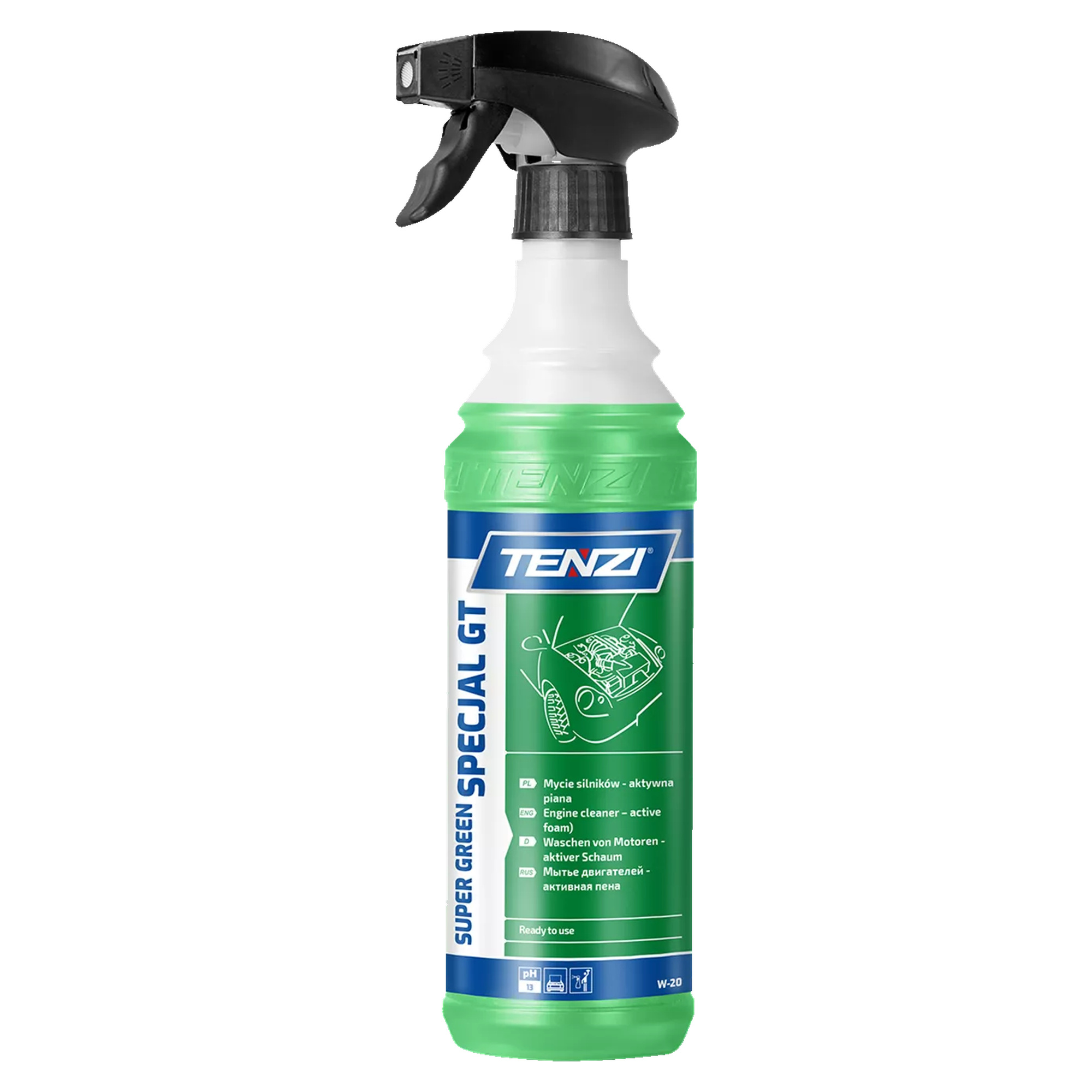Tenzi Super Green Specjal GT Środek do mycia silnika, 600 ml