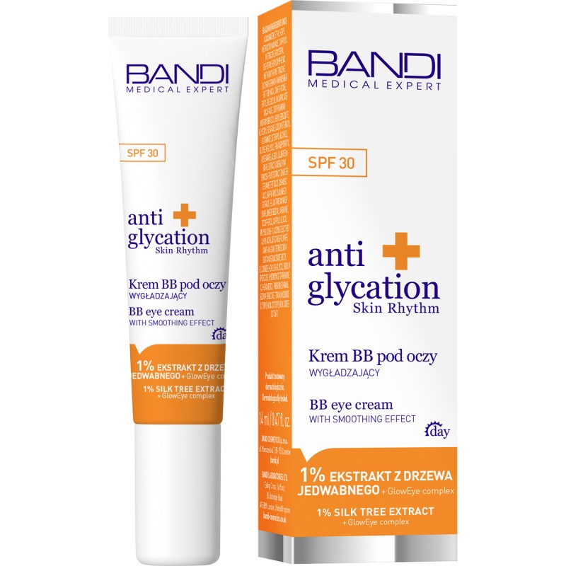 BANDI anti glycation skin rhythm Krem BB pod oczy wygładzający, 14 ml zdjęcie