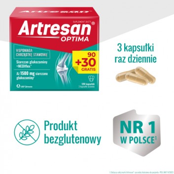 Artresan Optima 120 kapsułek