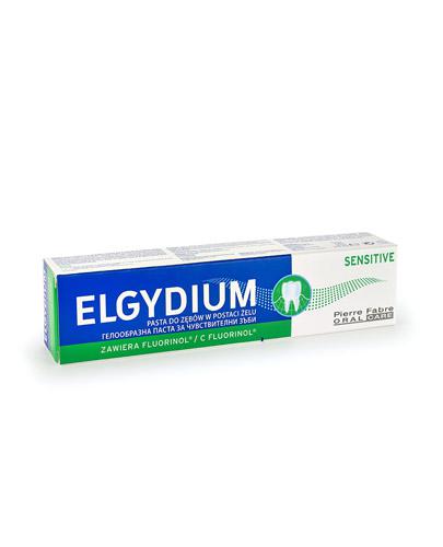 Elgydium Sensitive, pasta do zębów w żelu, 75 ml zdjęcie