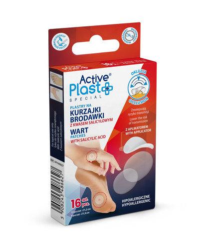 Active Plast PLASTRY NA KURZAJKI i BRODAWKI, 16 sztuk zdjęcie