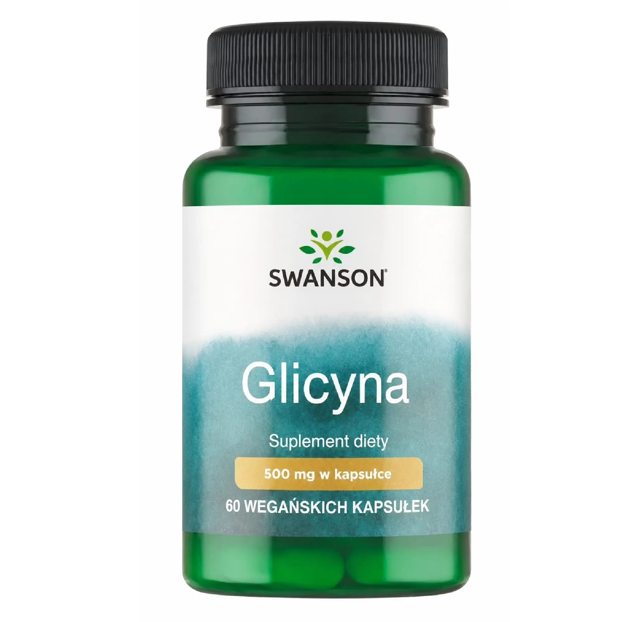 Swanson Gglicyna 500 mg, 60 kapsułek zdjęcie