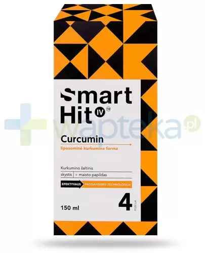 SmartHit IV Kurkumina liposomalna, płyn 150 ml zdjęcie