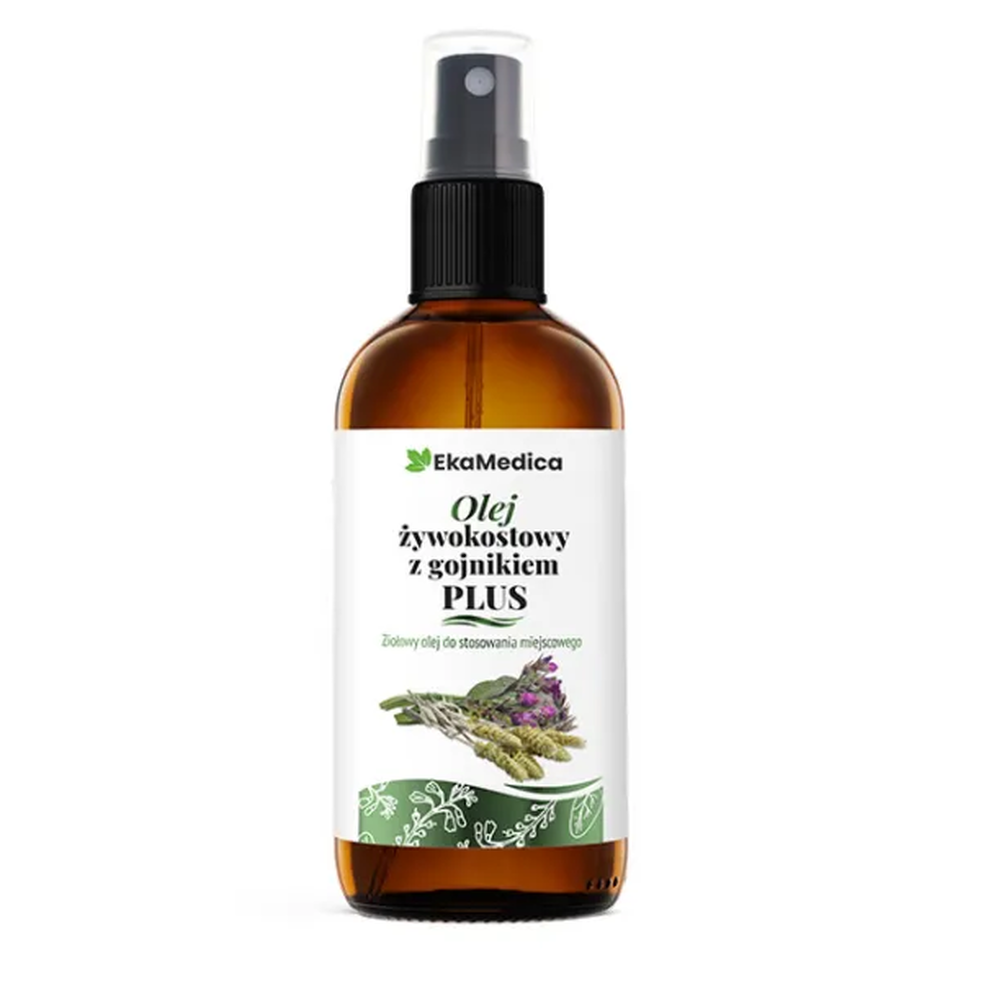 EkaMedica Olej żywokostowy z gojnikiem PLUS, 100 ml zdjęcie