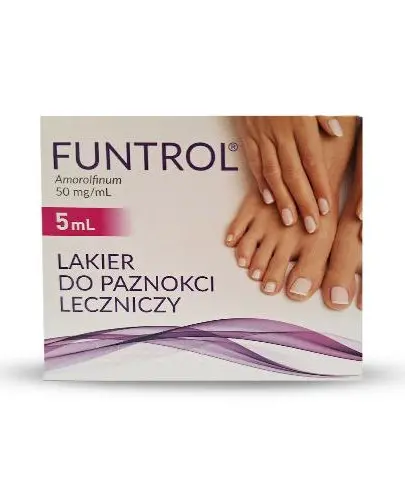 Funtrol, 50 mg/ml, lakier do paznokci leczniczy, 5 ml zdjęcie
