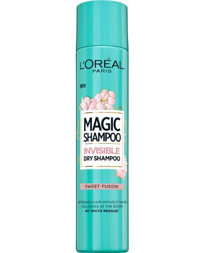 L`Oreal Magic Shampoo Invisible Niewidzialny suchy szampon Sweet Fusion, 200 ml zdjęcie