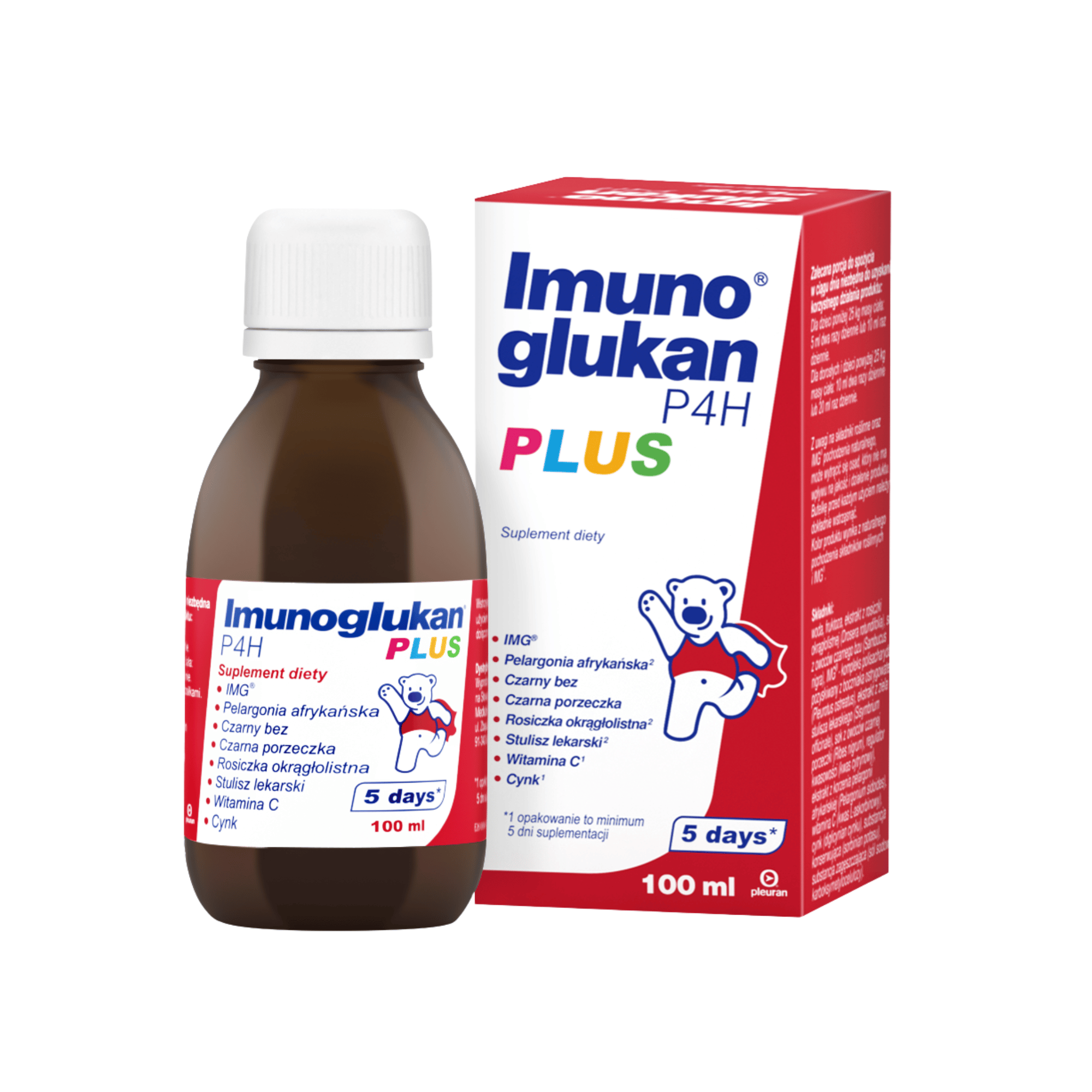 Imunoglukan P4H Plus 100 ml zdjęcie