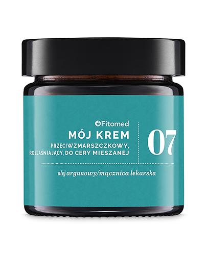 FITOMED Mój krem nr 7, arganowy przeciwzmarszczkowo-rozjaśniający do cery mieszanej, 50 g, cena, opinie, właściwości  zdjęcie