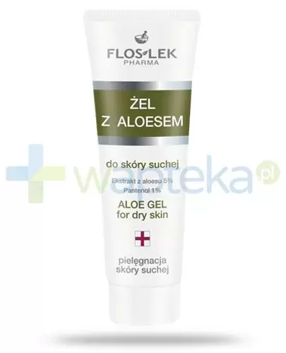 Flos-Lek Pielęgnacja skóry suchej żel z aloesem 50 ml zdjęcie