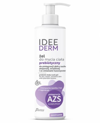 Idee Derm Prebiotyczny Żel do mycia ciała ze zmianami łuszczycowymi i AZS, 400 ml zdjęcie