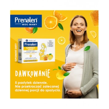 Prenalen Gardło Immuno 24 pastylki do ssania