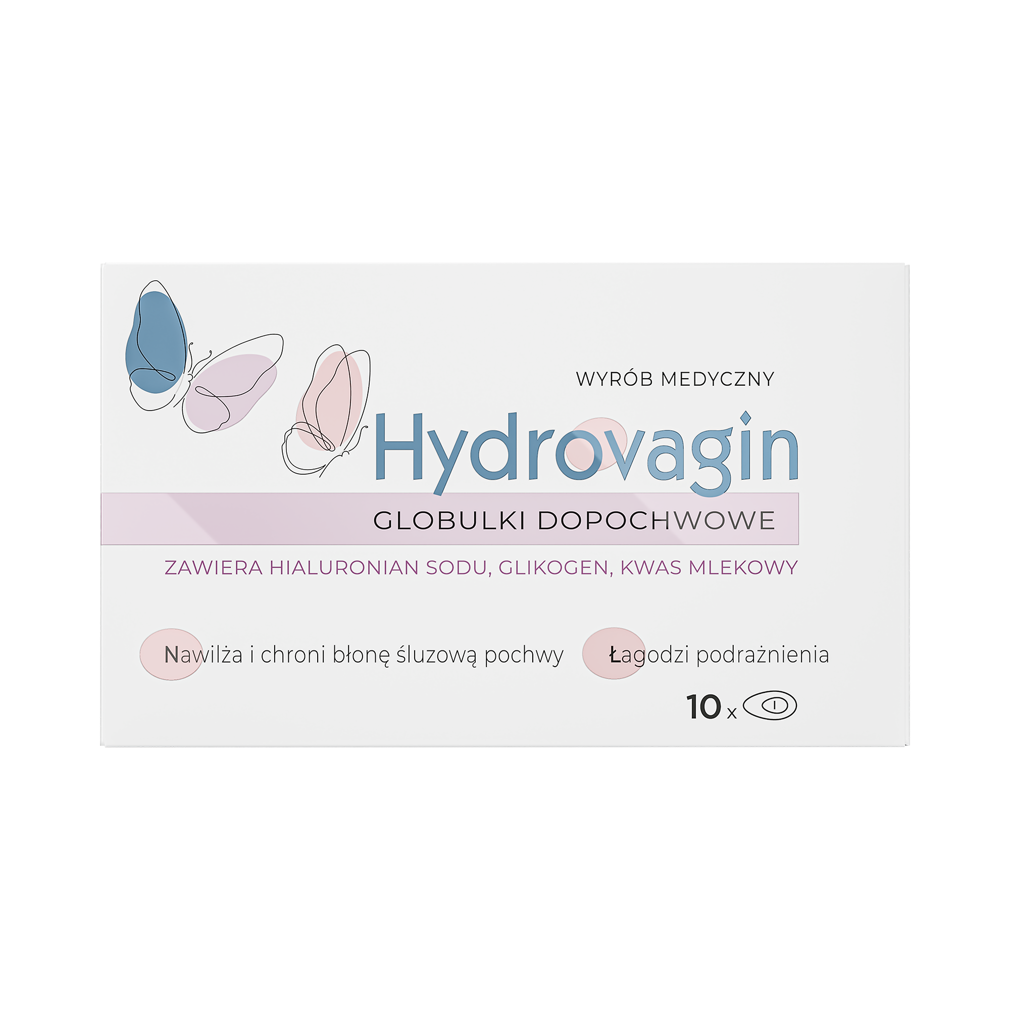 Hydrovagin globulki dopochwowe, 10 sztuk zdjęcie