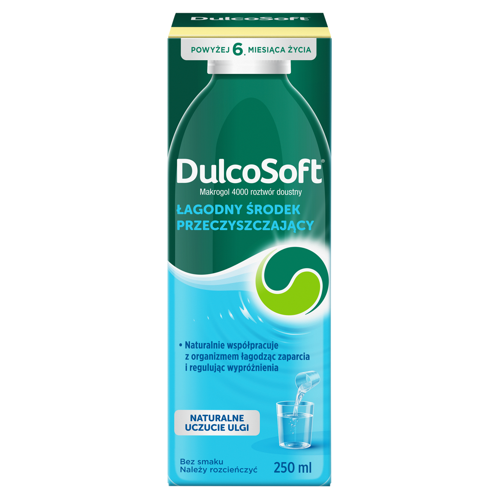 DulcoSoft  Markrogol 4000 smak neutralny roztwór 250 ml zdjęcie