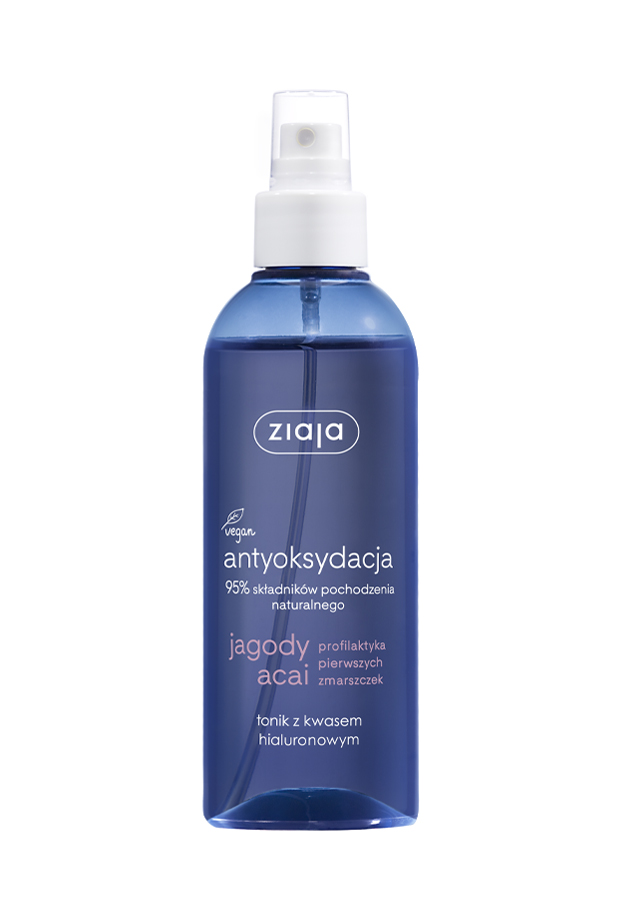 ZIAJA JAGODY ACAI Tonik z kwasem hialuronowym - 200 ml zdjęcie