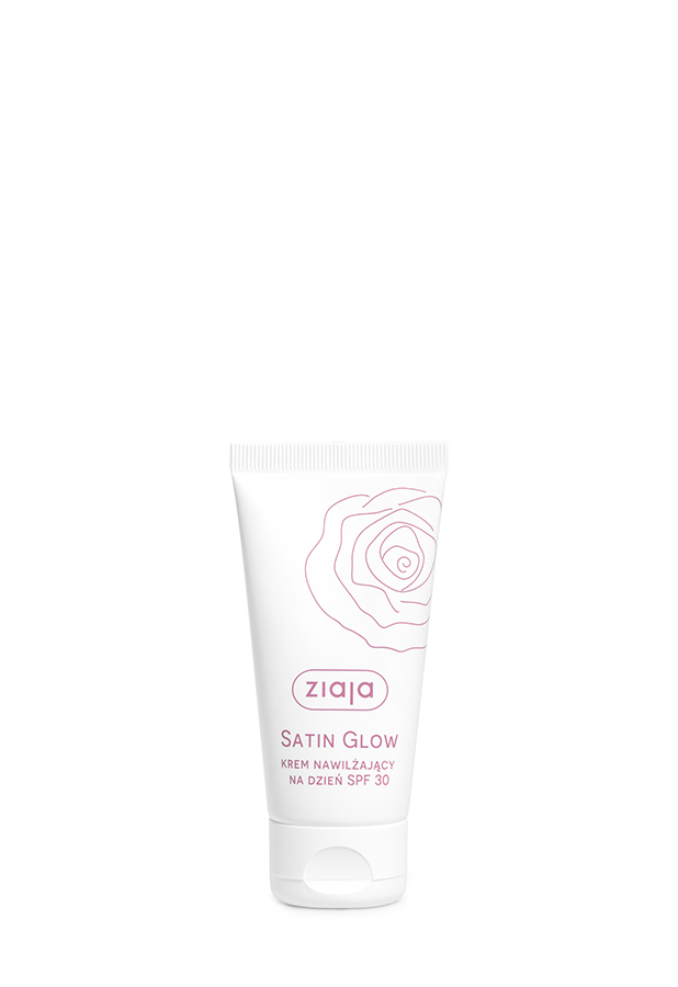 Ziaja, Satin Glow, krem nawilżający na dzień SPF 30, 50 ml zdjęcie