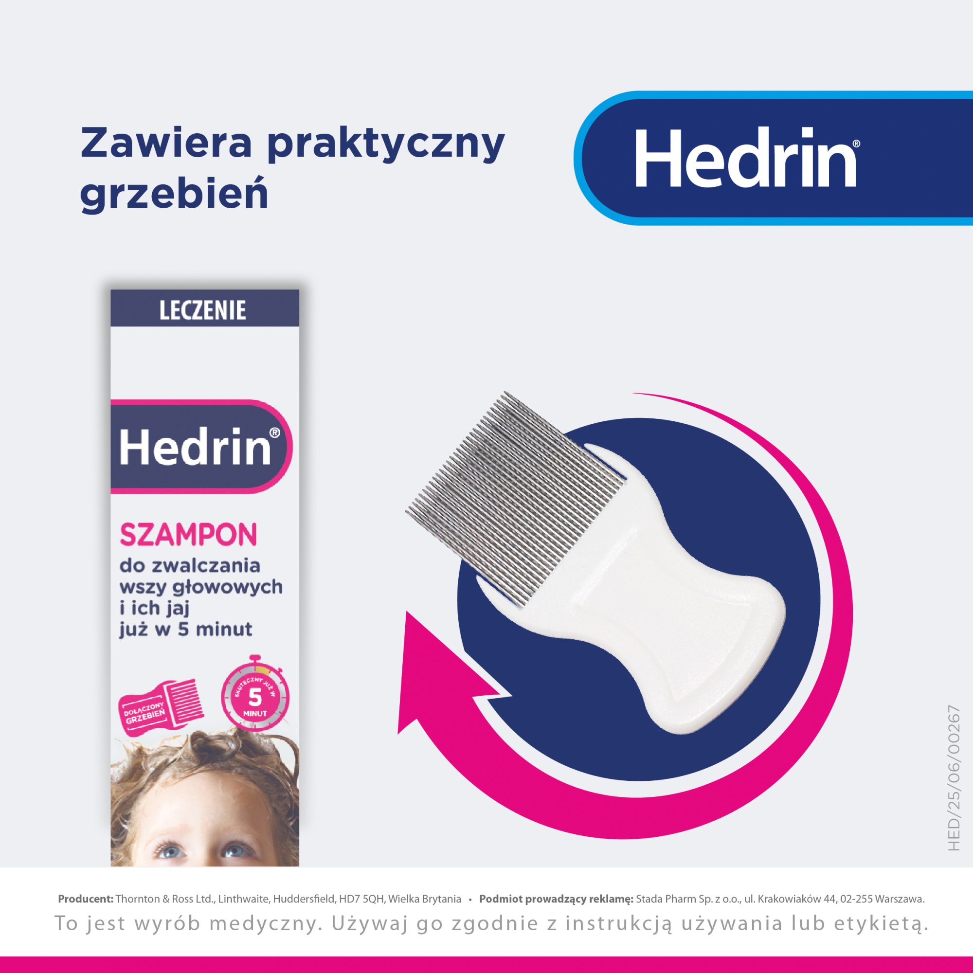 Hedrin szampon 100 ml