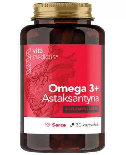 VitaMedicus Omega 3+ Astaksantyna 30 kapsułek zdjęcie