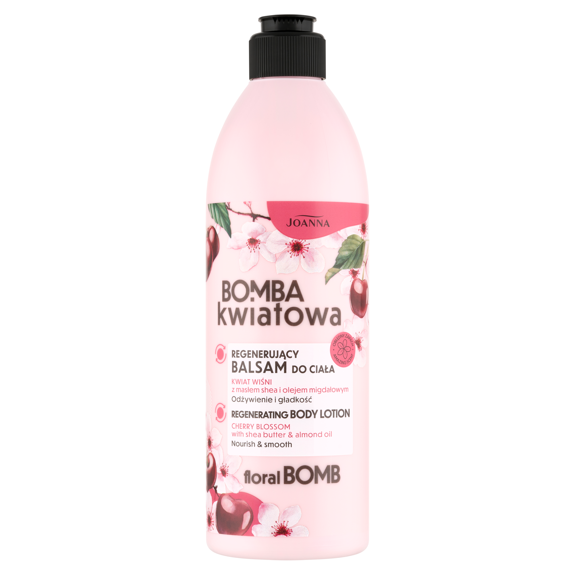 Joanna Bomba Kwiatowa Balsam do ciała kwiat wiśni, 500 g   zdjęcie