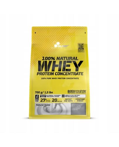 Olimp 100% Natural Whey Protein Concentrate smak neutralny 700 g zdjęcie