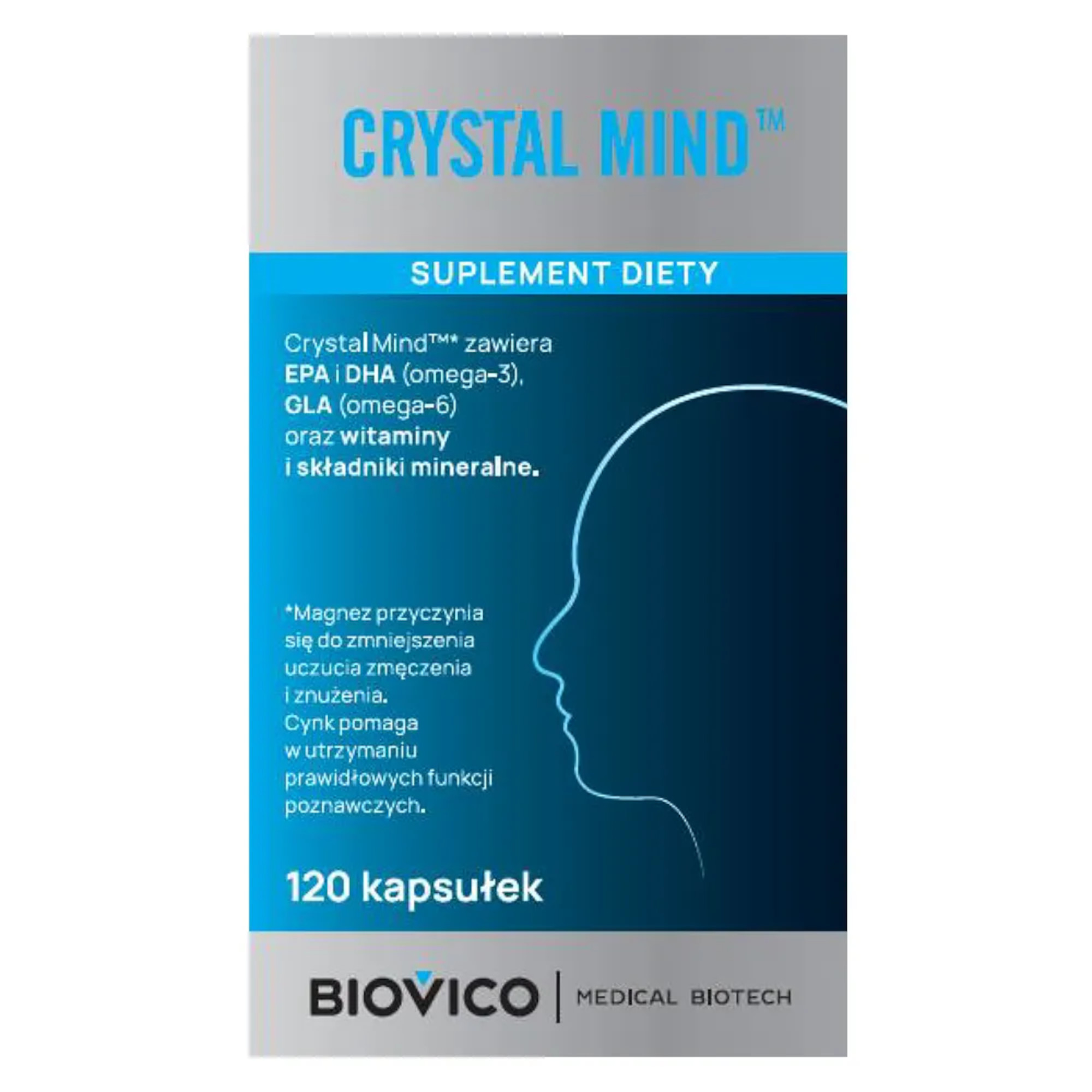 Biovico Crystal Mind 120 kapsułek zdjęcie
