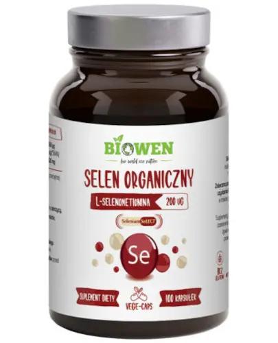 BIOWEN Selen Organiczny, 100 kapsułek zdjęcie