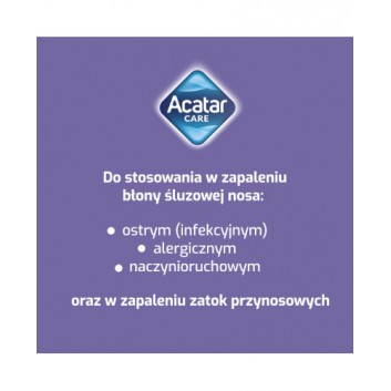 Acatar Care aerozol do nosa 0,5 mg/ml 15 ml