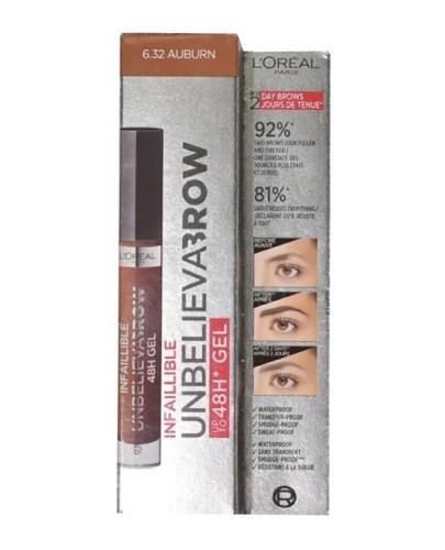 L'Oreal Unbelieva Brow Żel do brwi 6.32 Auburn, 3,4 ml zdjęcie
