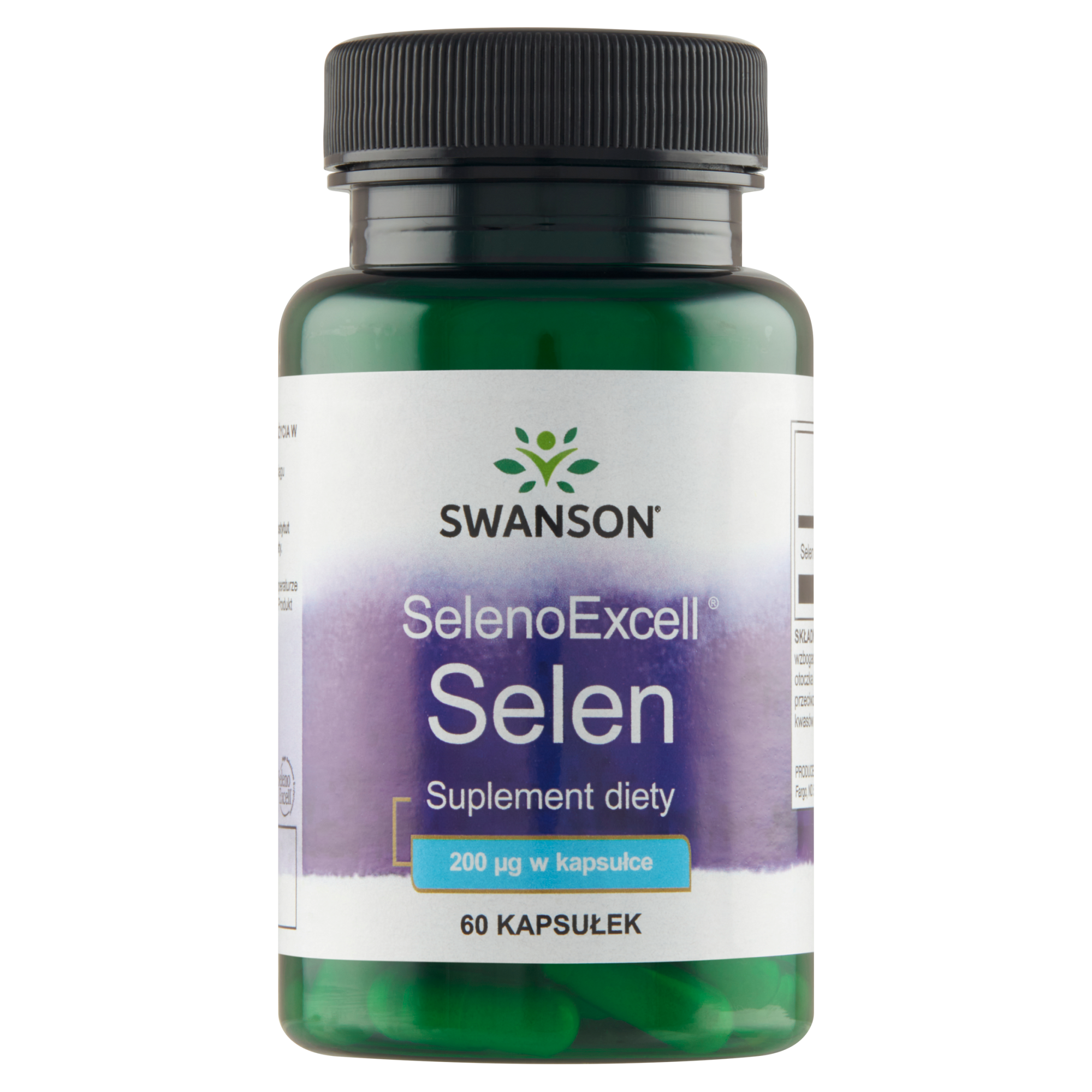 SWANSON SelenoExcell 200 ug - 60 kaps. zdjęcie