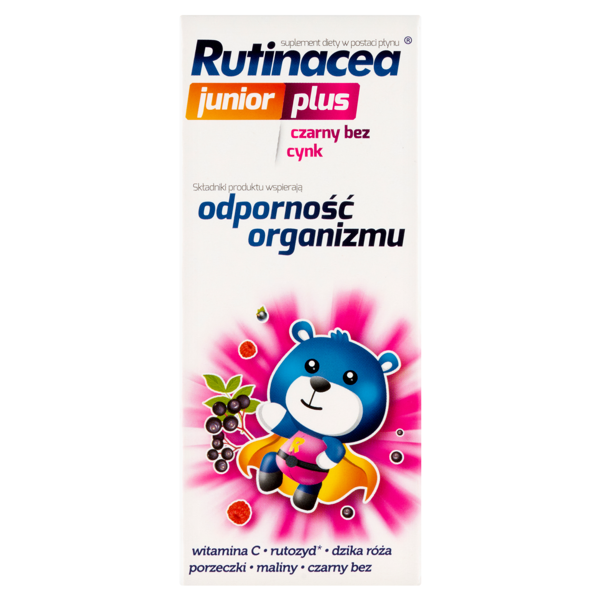 Rutinacea Junior Plus, płyn, 100 ml zdjęcie
