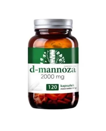 Medimes D-mannoza, kapsułki, 120 sztuk zdjęcie